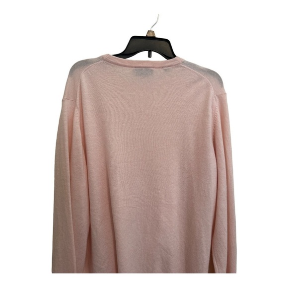 RODD & Gunn Merino Wool & Cashmere Crew Neck Sweater in light pink - Picture 11 of 15